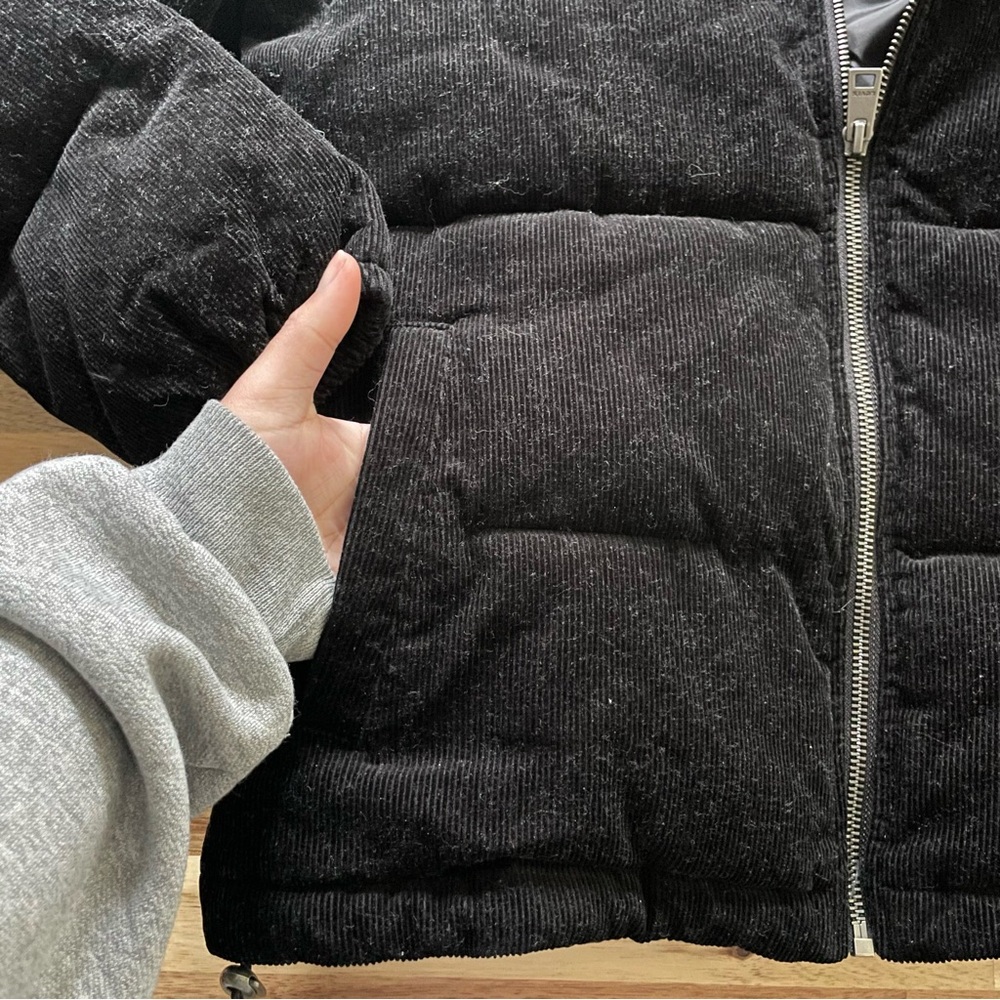 Black Puffer Jacket - Picture 3 of 7